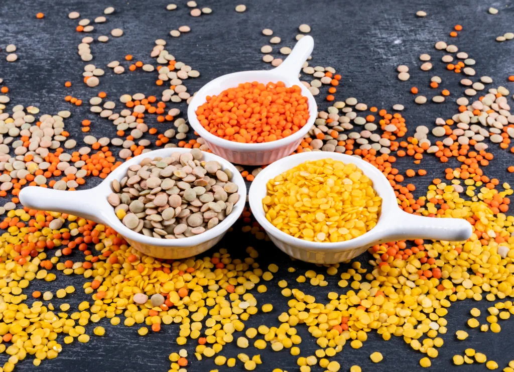 Legumes are essential food for Hair