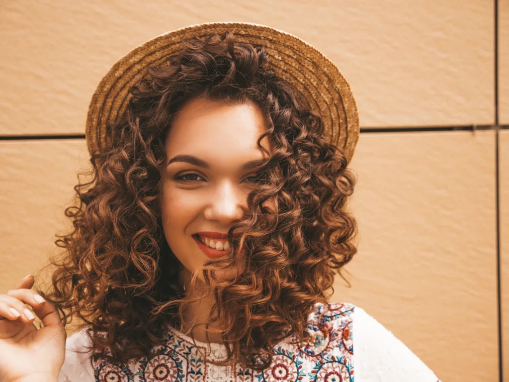 peppermint oil for Coarse and curly hair