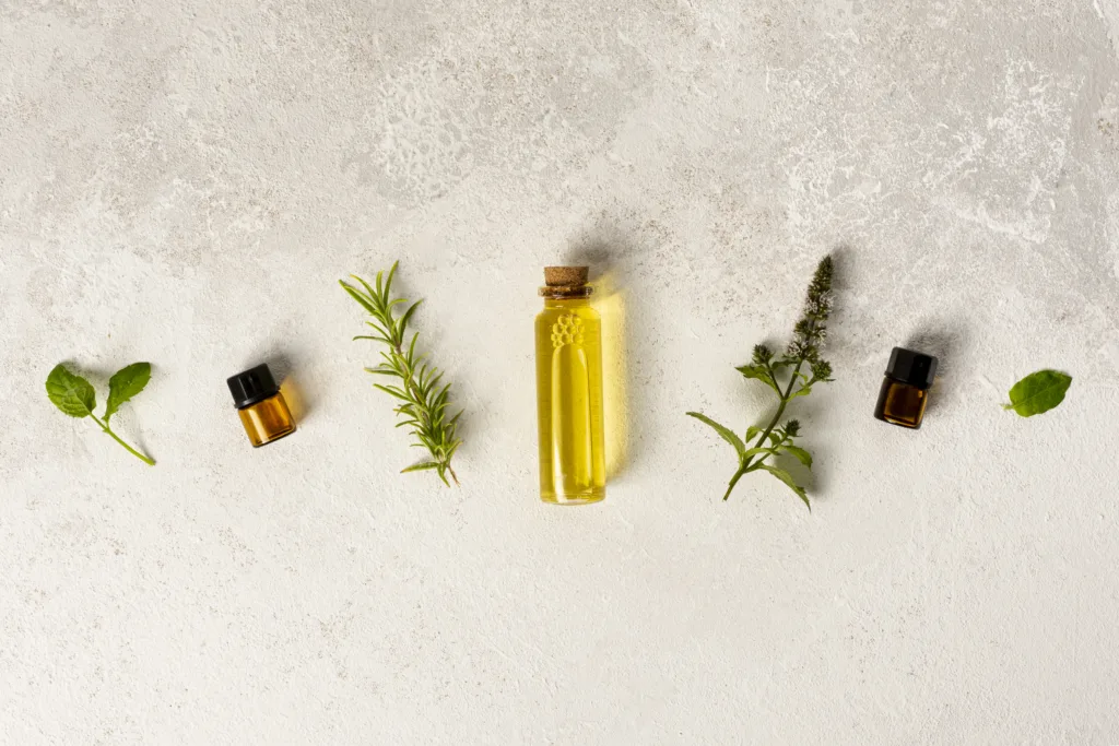 Mix with other essential oil and Peppermint Oil for hair 