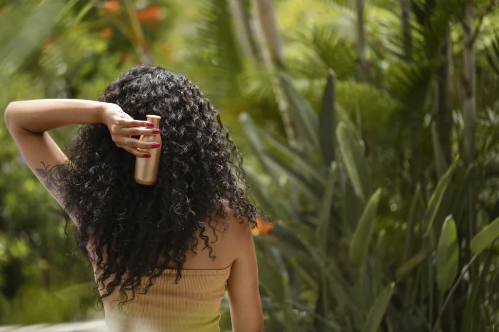 Deep Conditioning for Curly Hair