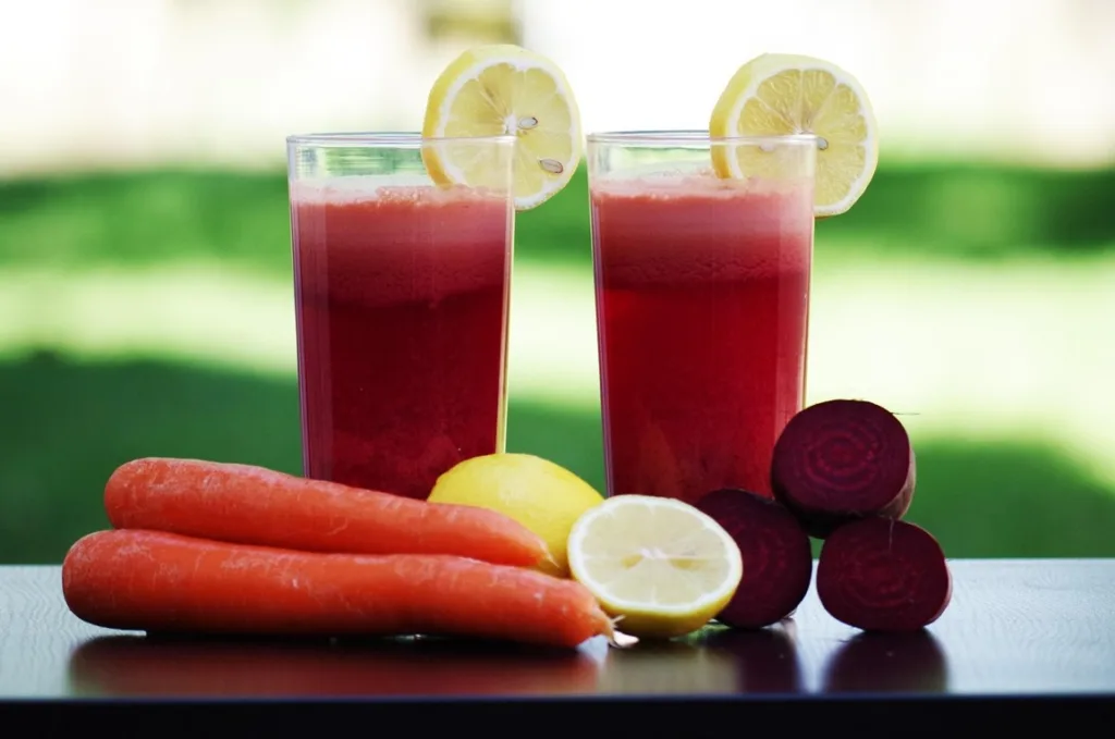 Beetroot and Carrot Juice for Hair